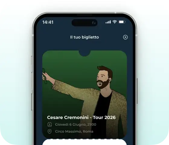 Erhalte die Tickets mit deinen Daten